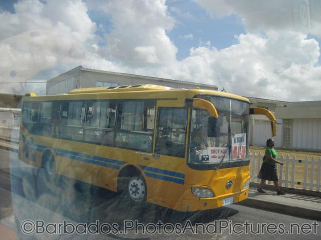 Yellow bus in Bridgetown Barbados.jpg

