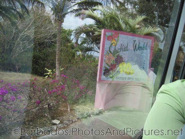 Orchid World sign garden opening and close times in Barbados.jpg
