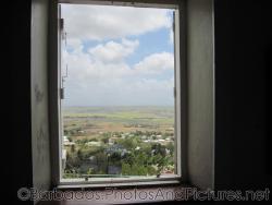 Looking out through a window at Gun Hill Signal Station in Barbados.jpg
