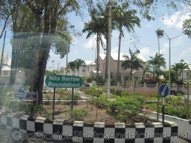 Nita Barrow Roundabout in Barbados.jpg