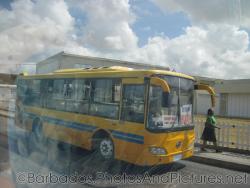 Yellow bus in Bridgetown Barbados.jpg