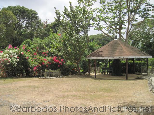 Pavillion with flowers at Orchid World Barbados.jpg