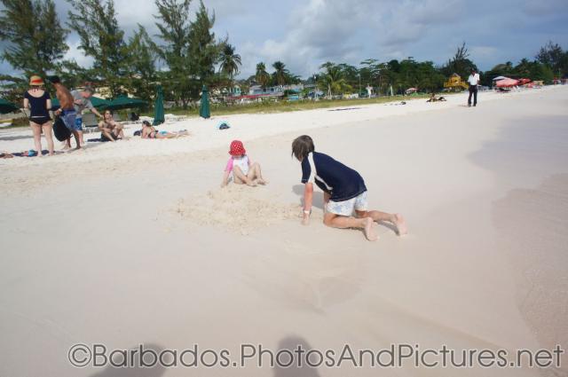 Kids playing at Carlisle Bay Beach in Bridgetown Barbados.jpg