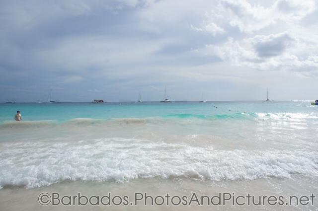Boats near the waters of Carlisle Bay Beach in Bridgetown Barbados.jpg