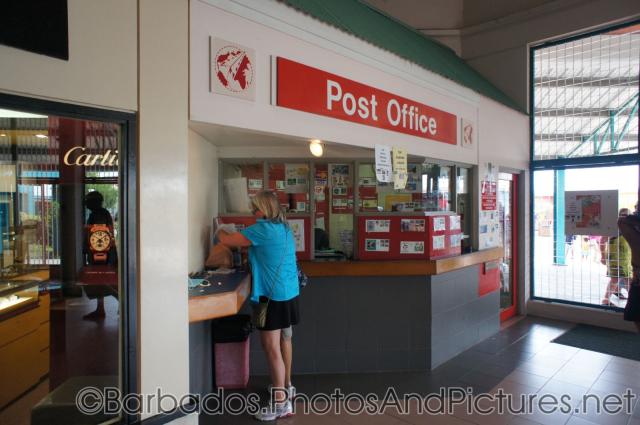 Post Office at Cruise Port Terminal in Bridgetown Barbados.jpg