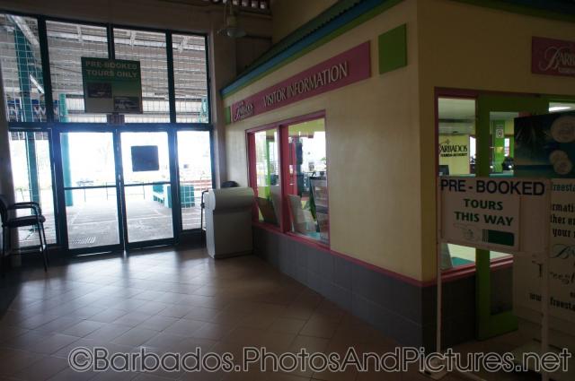 Visitor Information and Pre-Booked Tours area at Cruise Port Terminal in Bridgetown Barbados.jpg
