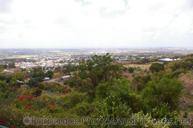 View of Barbados from the heights of Gun Hill Signal Station in Barbados.jpg
