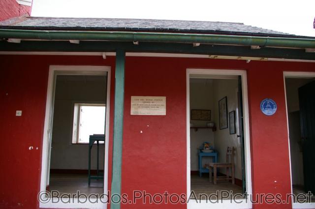 Orange base structure at Gun Hill Signal Station in Barbados.jpg
