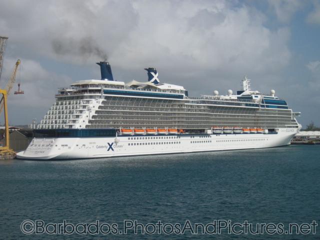 Celebrity Equinox docked at Barbados.jpg
