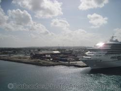 Dock where Carnival Victory is using at Barbados.jpg