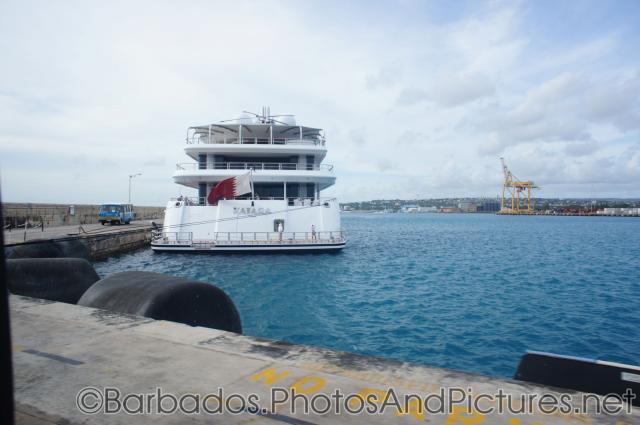 Katara yacht docked at Bridgetown Barbados.jpg
