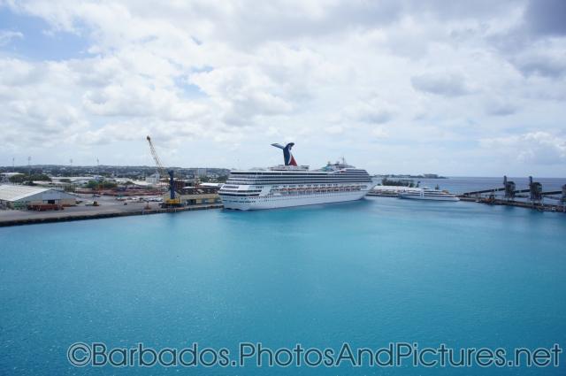 Carnival Victory cruise ship docked at Bridgetown Barbados.jpg