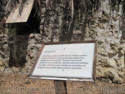 The Slave Hut description plaque at Tyrol Cot in Barbados.jpg