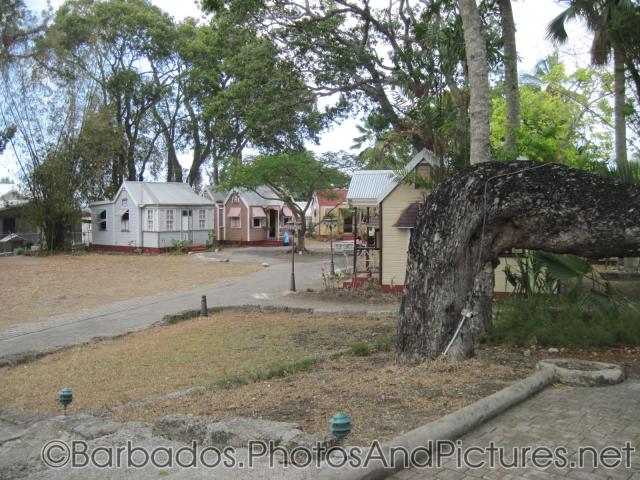 Small shacks at Tyrol Cot in Barbados.jpg